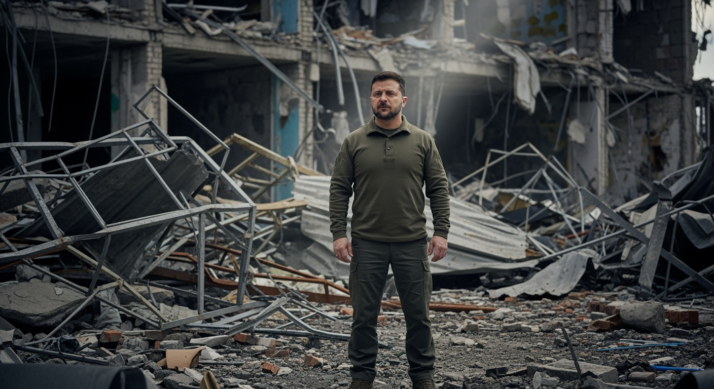 澤倫斯基拒向普丁或川普低頭,排除割地給俄羅斯的可能性