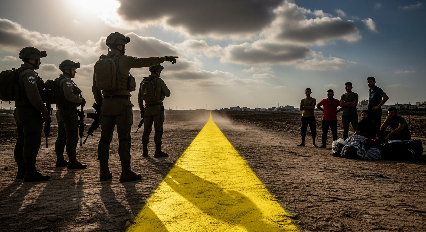 以軍參謀長稱:川普計畫中劃分加薩的「黃線」是以色列的「新邊界」