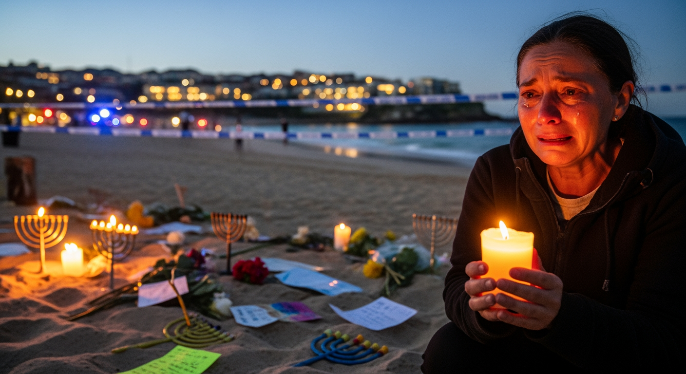 澳洲官員表示,邦代海灘(Bondi Beach)的光明節活動遭襲,11人遭槍擊身亡