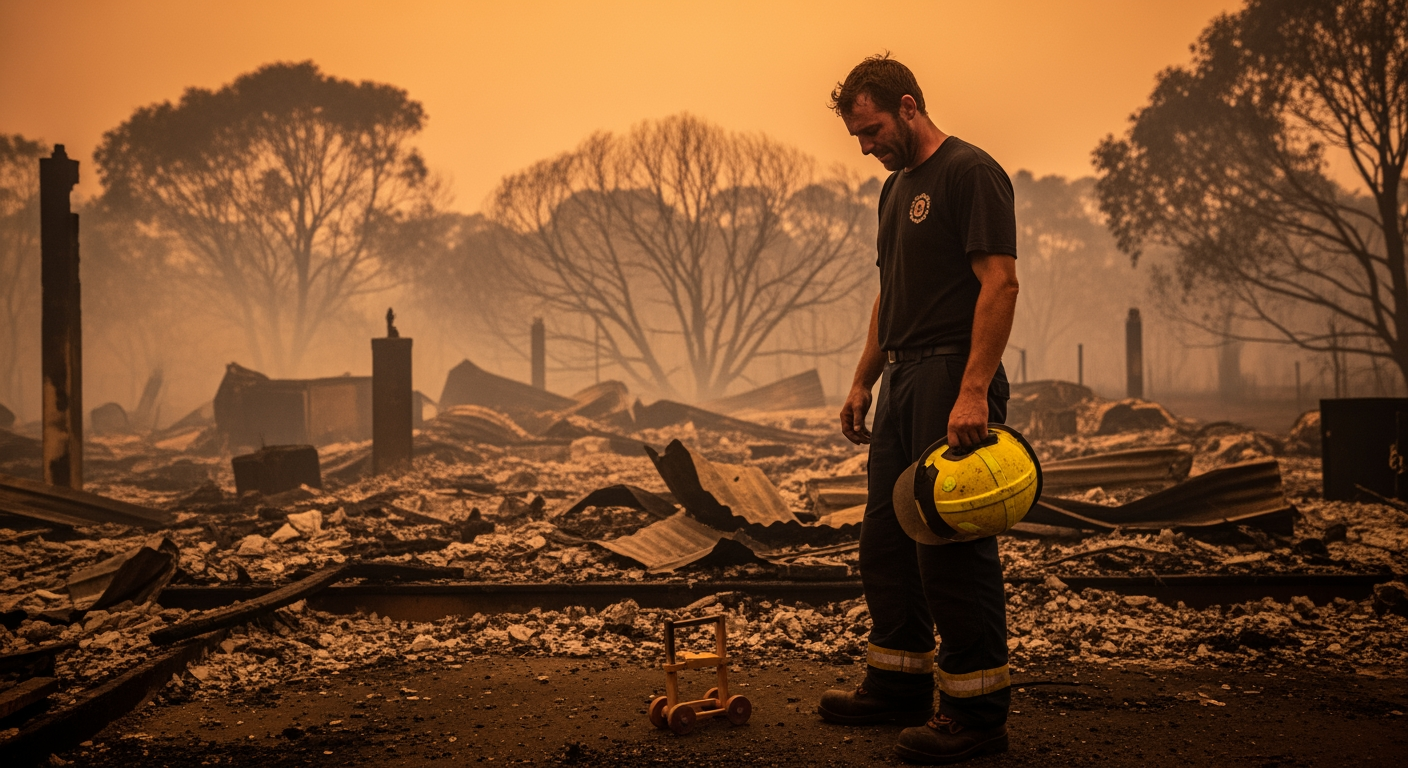 新南威爾斯州野火:一名殉職消防員身分確認,縱火調查組正釐清燒毀16棟民宅的火勢是否為人為縱火