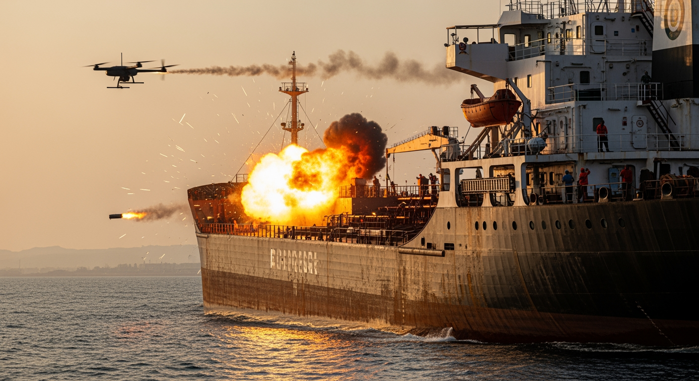 烏克蘭於利比亞外海攻擊俄羅斯「影子船隊」油輪