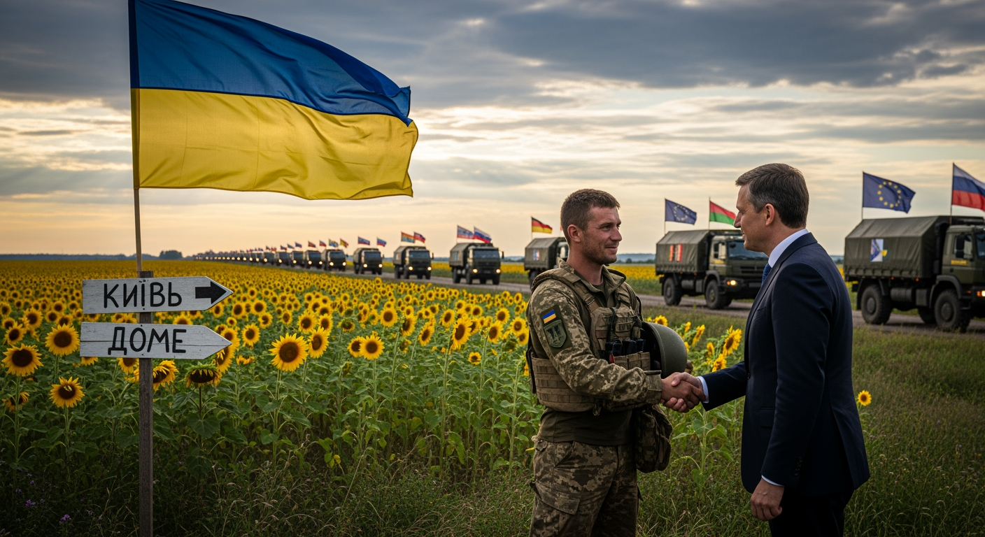 作為美國和平計畫一環，歐洲準備在烏克蘭領導「多國部隊」
