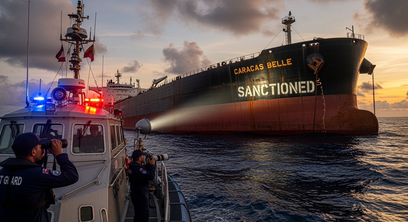 川普對委內瑞拉實施封鎖，鎖定數十艘受制裁船隻