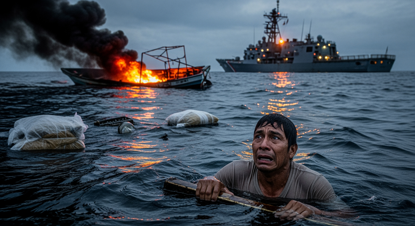 美軍表示，在東太平洋襲擊三艘船隻造成八人死亡