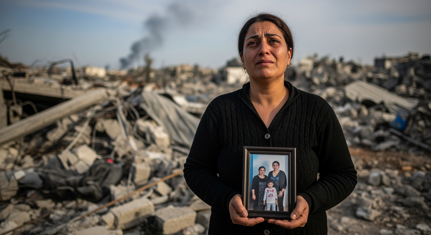 她在戰爭期間一直計畫留在加薩，如今她已準備離開