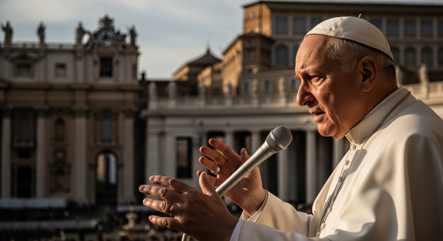 教宗利奧在首次聖誕致辭中談及加薩、烏克蘭和蘇丹
