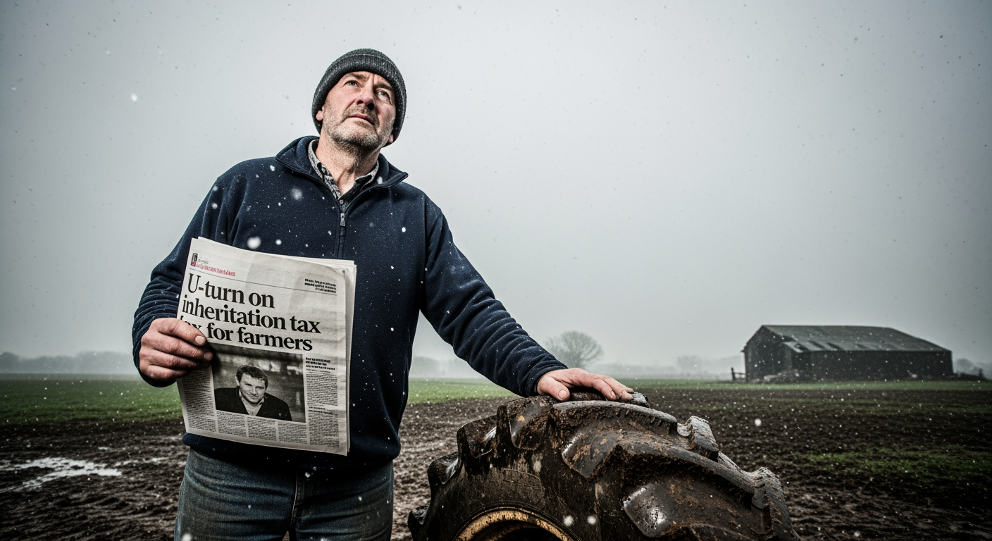 保守黨稱，針對農民遺產稅的政策大轉彎是「偷偷摸摸」發布以逃避審查