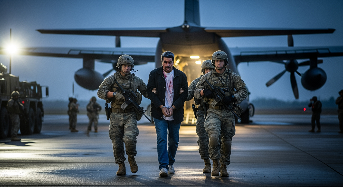 即時更新：川普稱馬杜洛在針對委內瑞拉的「大規模打擊」中被捕