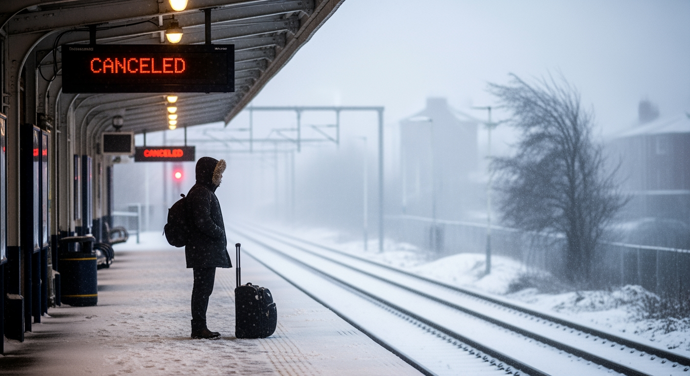 葛瑞蒂風暴即時報導：英國全境鐵路暫停、航班取消且學校停課，法國38萬戶停電