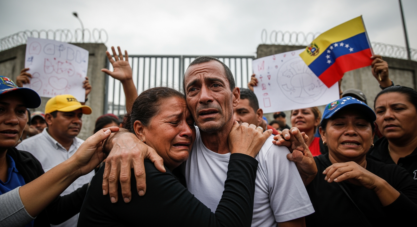 委內瑞拉政權宣稱，釋放政治犯是新時代的象徵