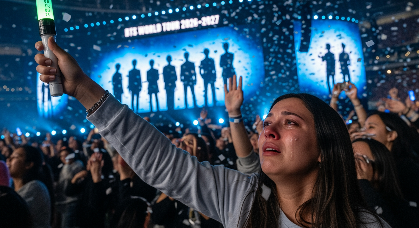 BTS宣布回歸，將於2026年與2027年展開新世界巡演