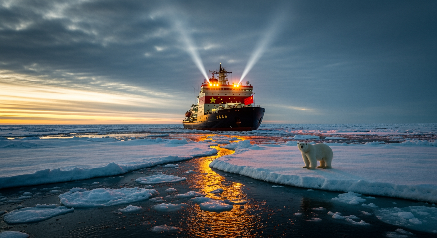 川普稱中國對格陵蘭構成威脅。北京在北極有何動作?