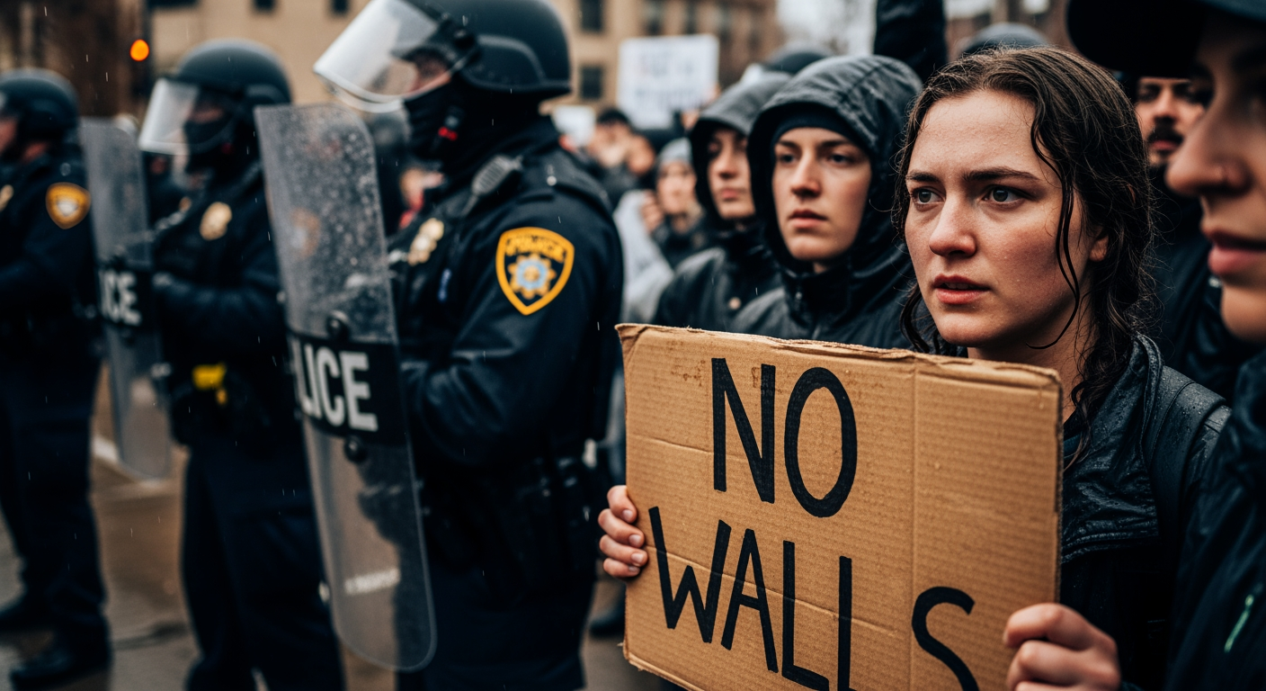 反移民執法抗議持續之際,范斯將造訪明尼阿波利斯——直播