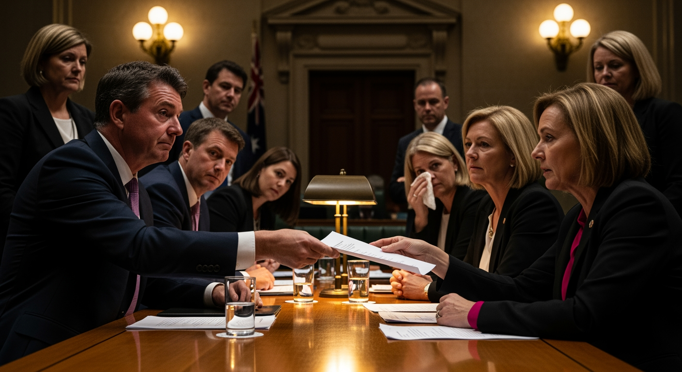 因對工黨仇恨言論法案存有分歧,國家黨前座議員全數辭職,聯盟陷入危機