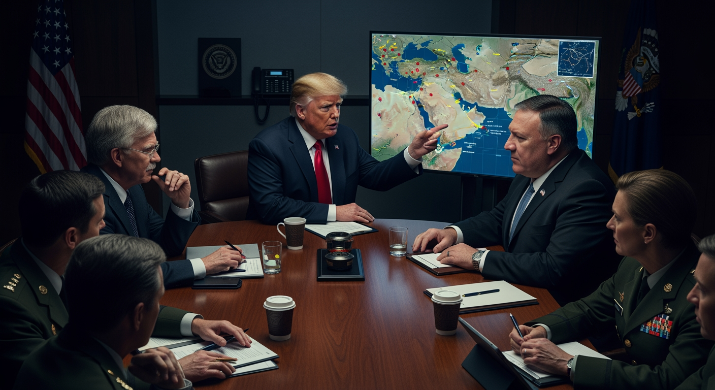 川普正權衡是否對伊朗發動迫在眉睫的打擊,但任務目標為何?