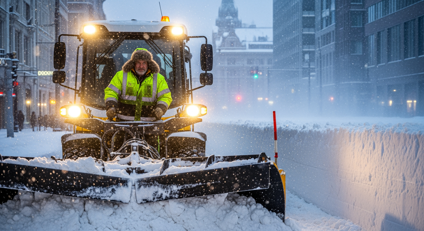 當華府面臨雪災之苦,看看世界各地城市如何應對風雪