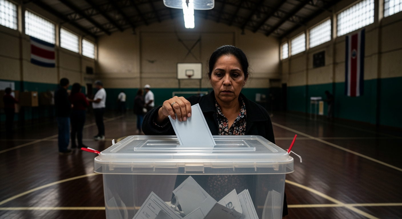 在擔憂走向威權主義的氛圍下,哥斯大黎加舉行大選