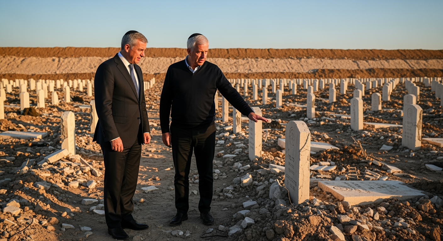 Anthony_Albanese_raises_bulldozed_Australian_war_graves_with_Israeli_president