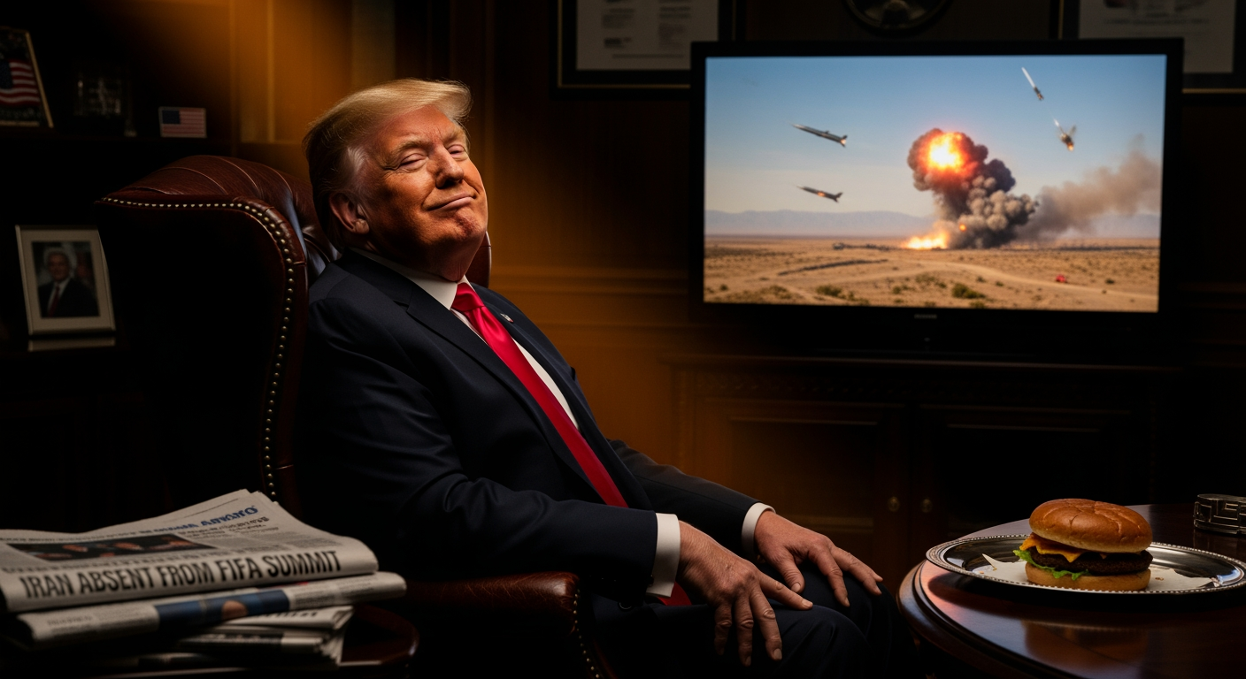 川普「真的不在乎」伊朗是否參加2026年世界盃