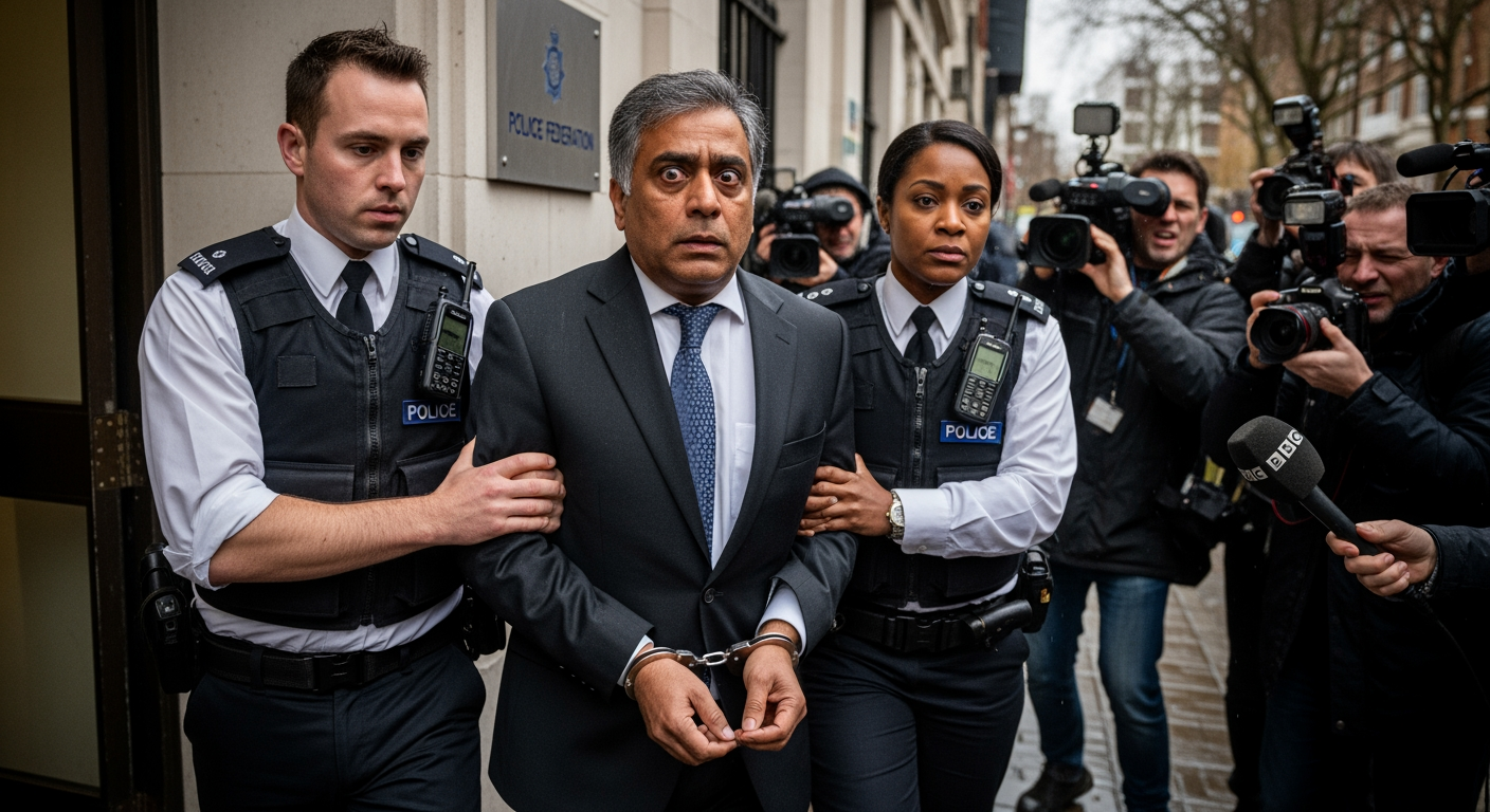 英格蘭與威爾斯警察聯合會主席涉嫌貪腐遭逮