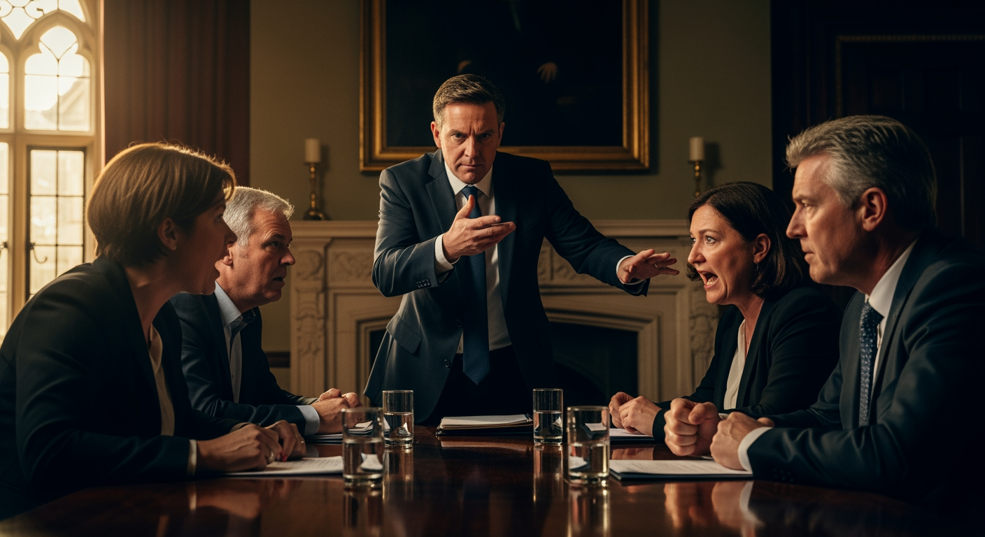 工黨議會指責部長在社會照護爭議上『道德破產』