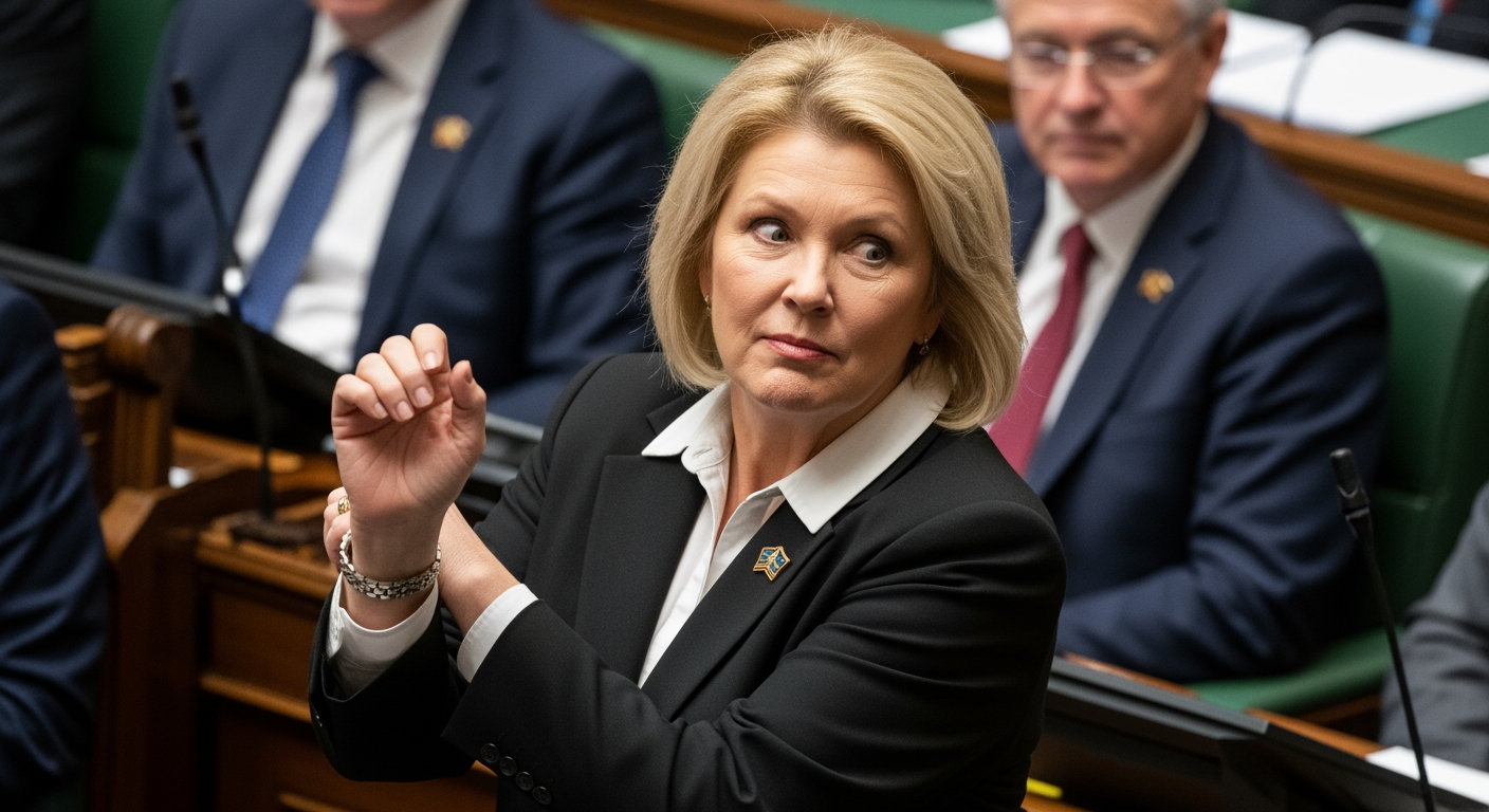 寶琳·韓森因穆斯林言論遭譴責,但僅有兩名聯盟黨參議員支持該動議