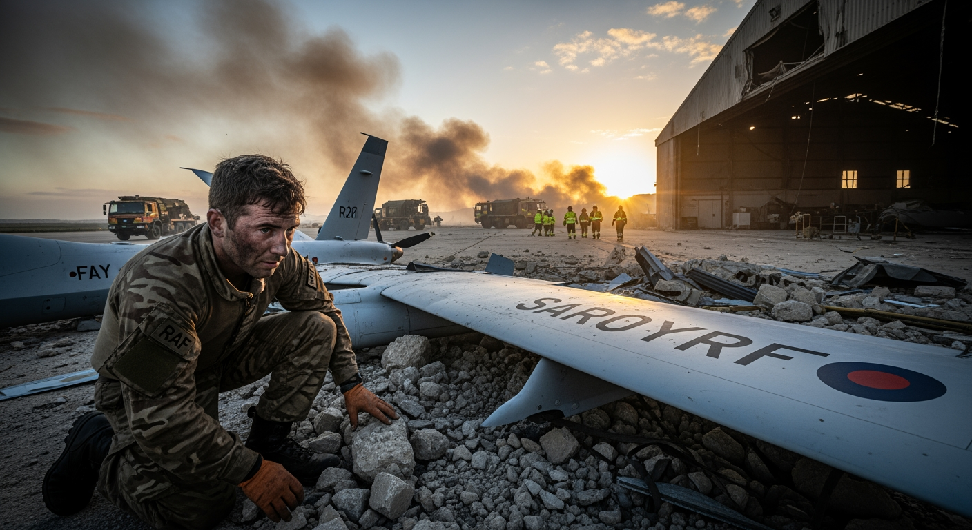 塞浦路斯英國皇家空軍基地遇襲,另擊落兩架無人機;庫珀為允許美國使用英國基地對伊朗發動攻擊辯護 – 英國政治即時