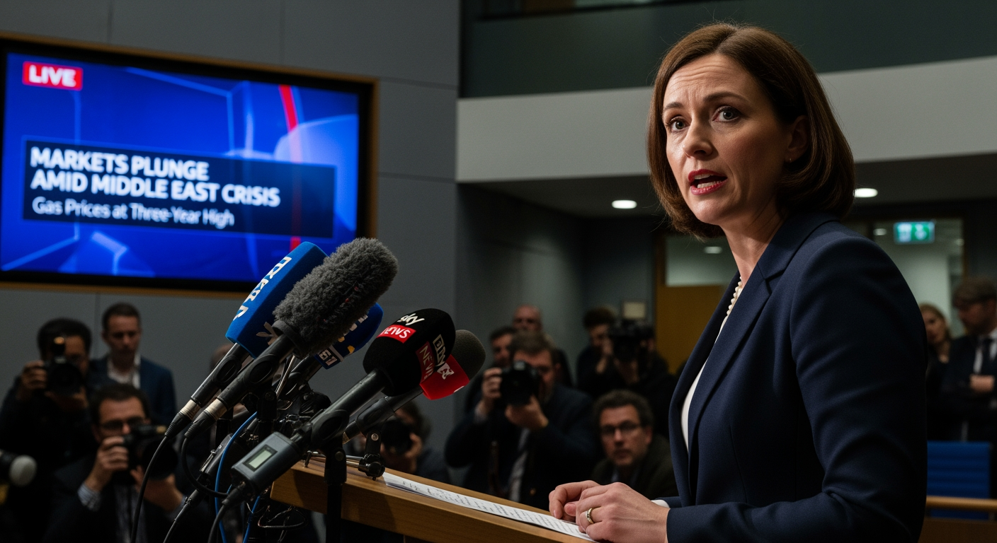 春季預測:隨著中東危機導致市場暴跌,里夫斯將堅稱她擁有『正確的經濟計畫』 – 即時更新