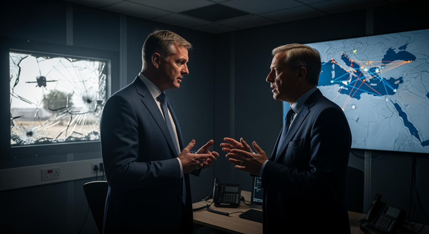 英國皇家空軍基地無人機攻擊事件餘波未平,英國國防大臣飛往賽普勒斯