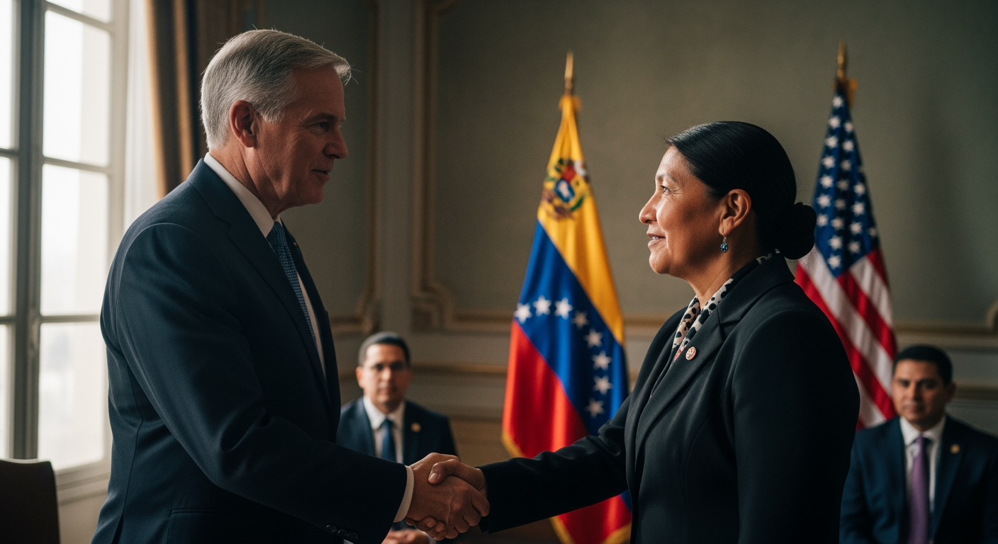馬杜洛被捕兩個月後,美國與委內瑞拉著手恢復外交關係