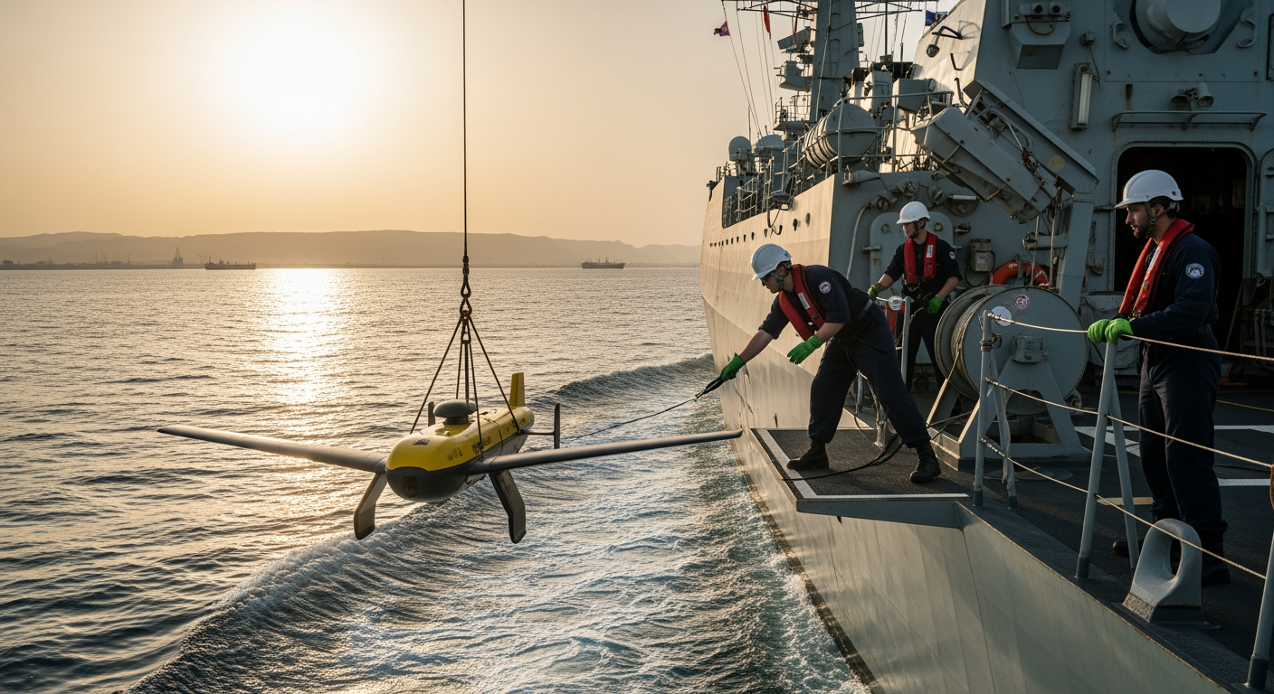 米勒班:英國或將派遣船艦與獵雷無人機,協助開放荷莫茲海峽