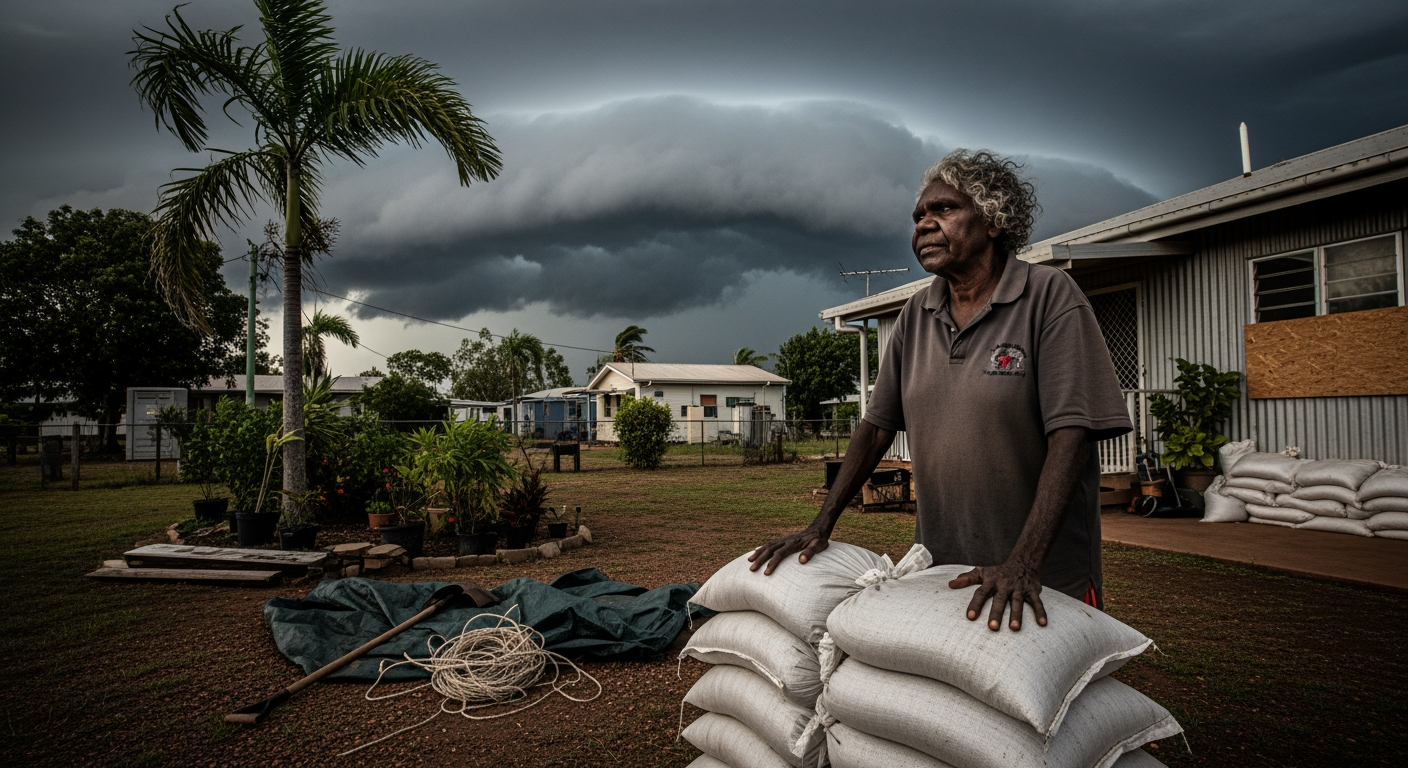 「異常寂靜」：熱帶氣旋納雷爾登陸前夕，約克角居民嚴陣以待
