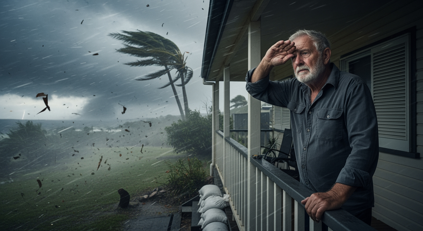 熱帶氣旋納雷爾週五將以5級風暴之姿登陸昆士蘭遠北地區，並帶來時速315公里的陣風