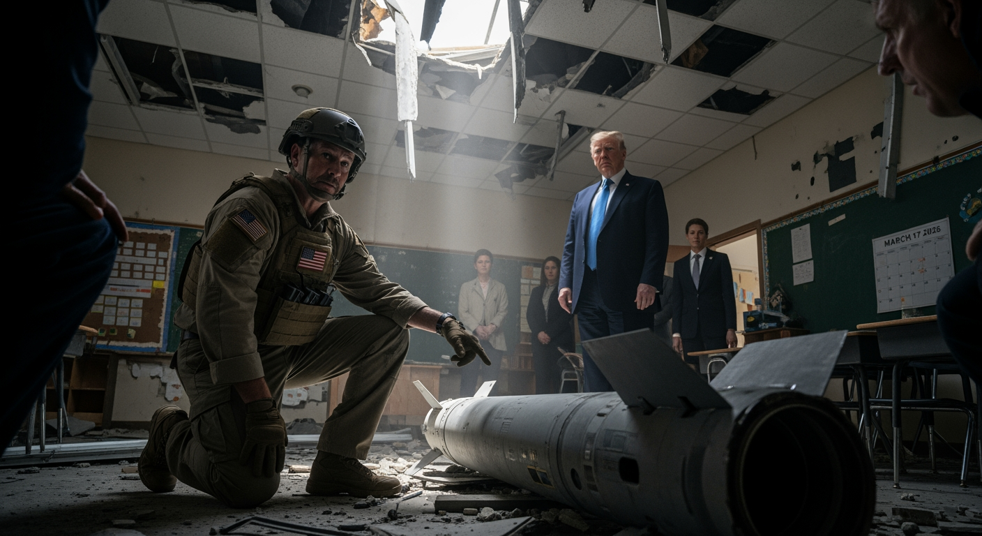 川普依賴未經證實的情報將致命學校襲擊歸咎於伊朗