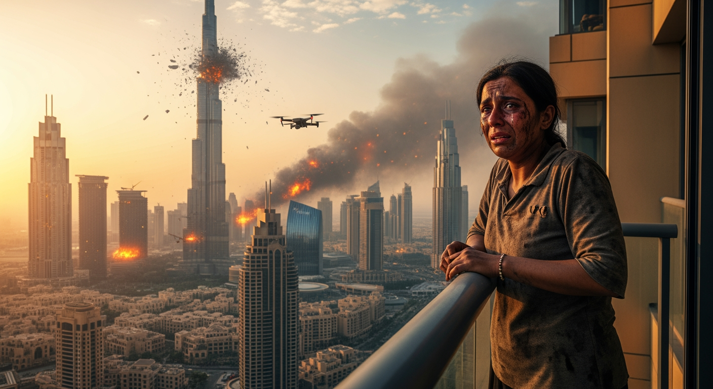 週二簡報：伊朗衝突如何粉碎了波斯灣國家和平與奢華的形象