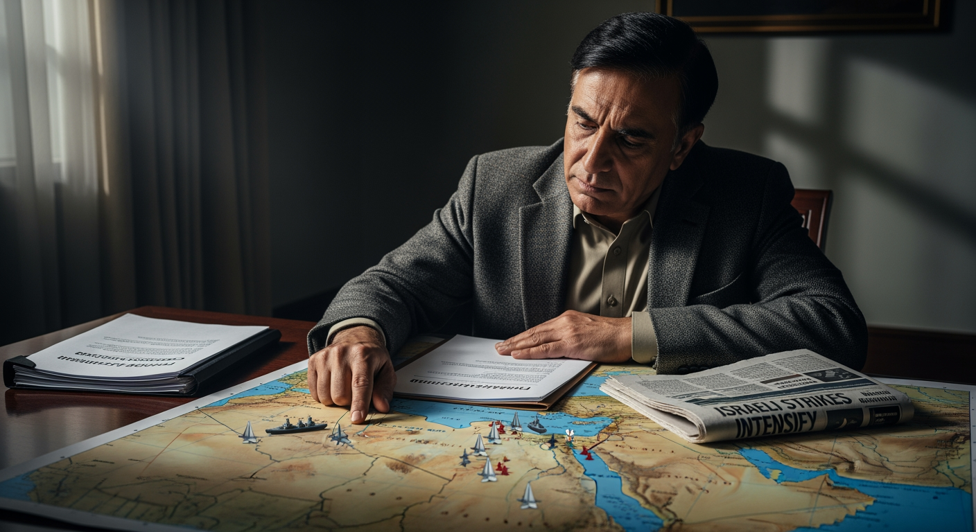 以色列空襲與美軍集結，使巴基斯坦的和平使者角色備受壓力