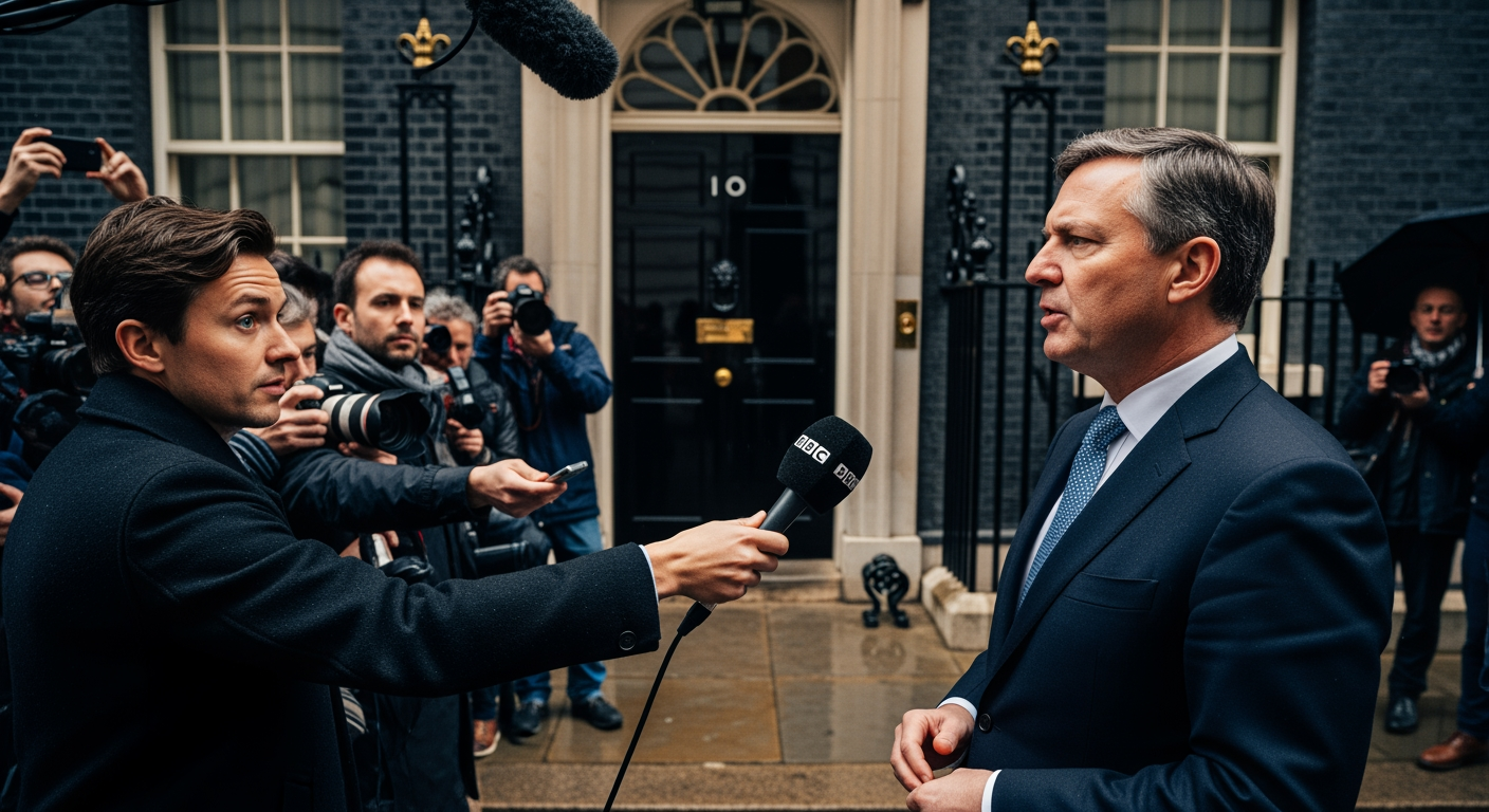 英國政治即時報導：唐寧街10號拒絕對川普在社群媒體發布嘲笑施凱爾的電視喜劇片段發表評論