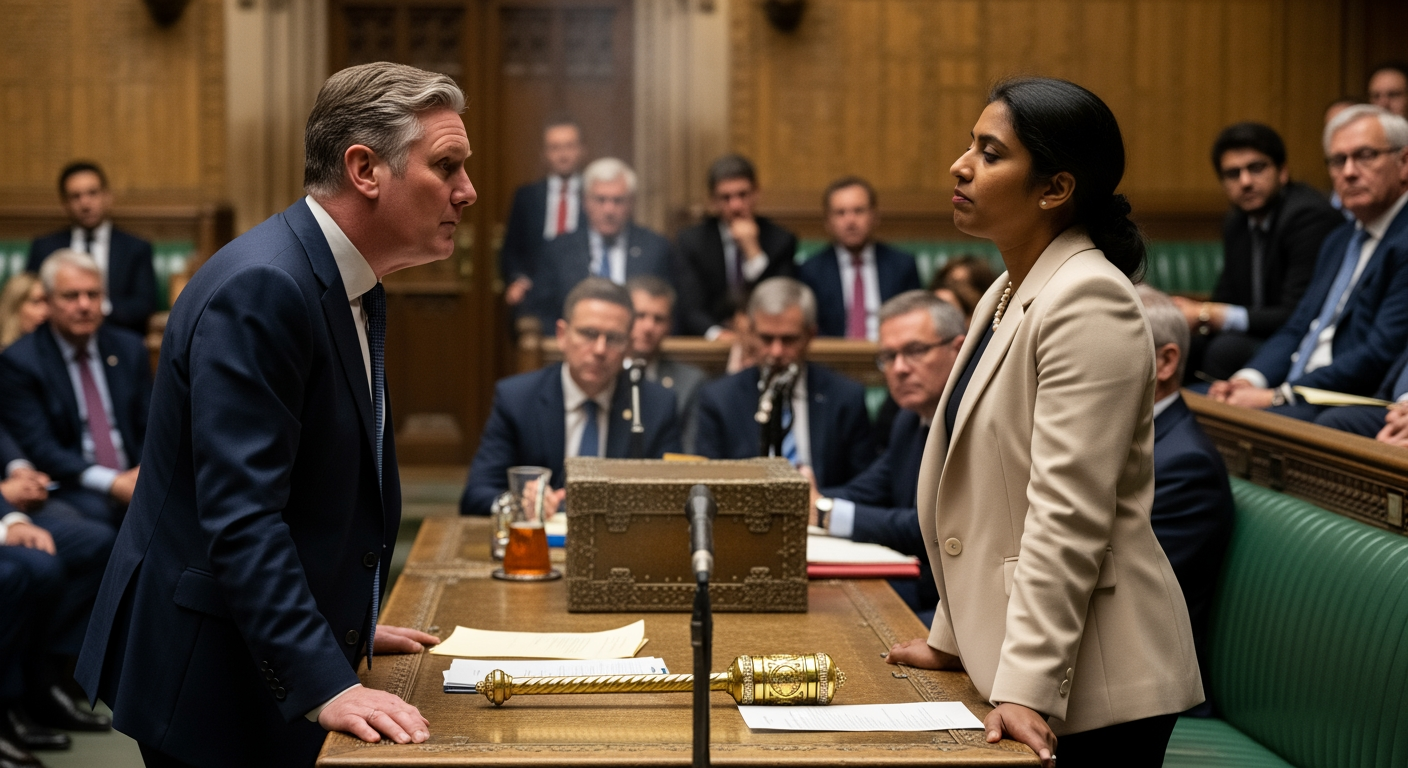 施凱爾與巴登諾克在首相答問環節就北海油氣問題發生衝突 – 英國政治即時報導