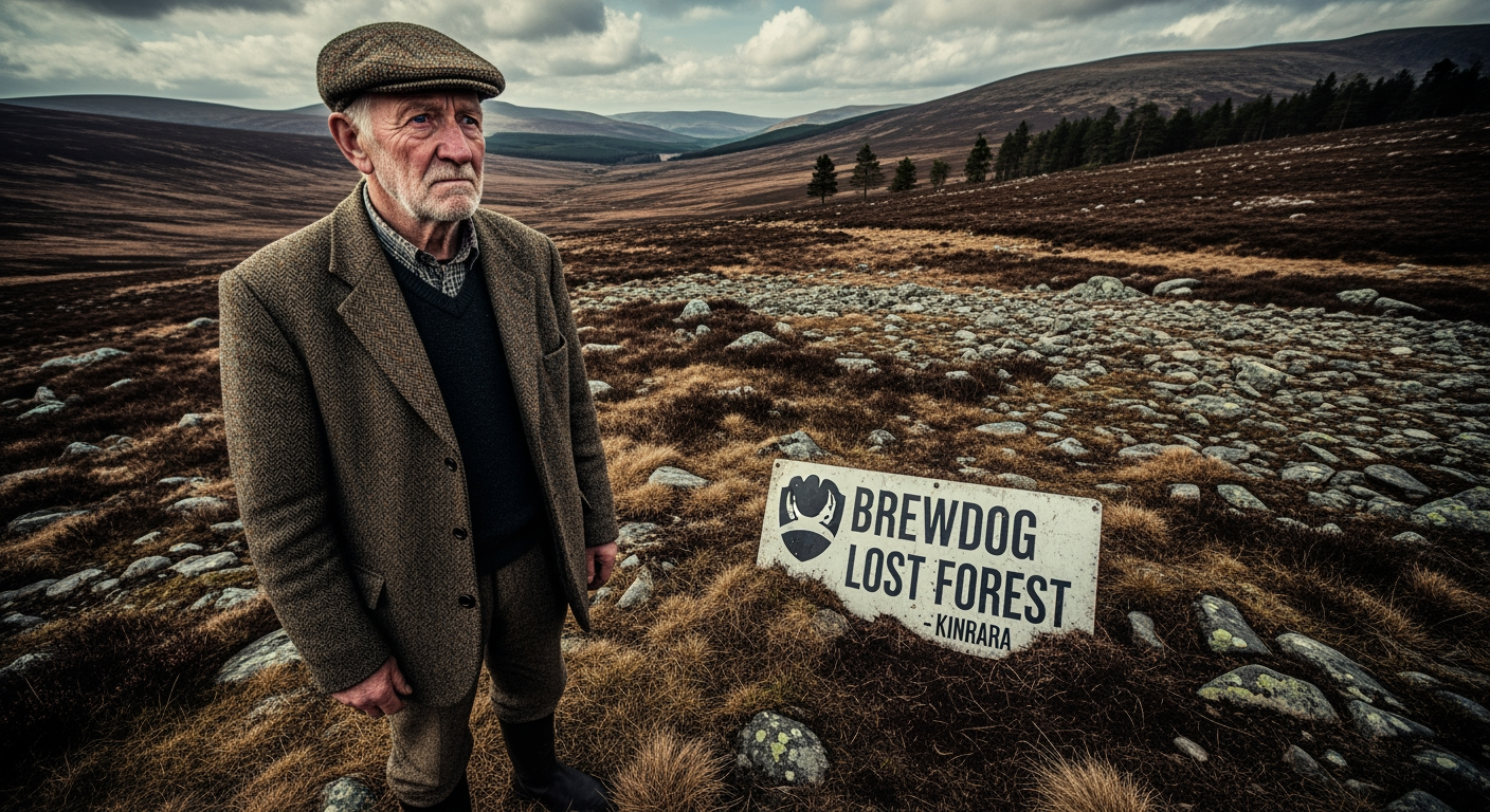 BrewDog放棄造林計畫後，以超低價出售高地莊園