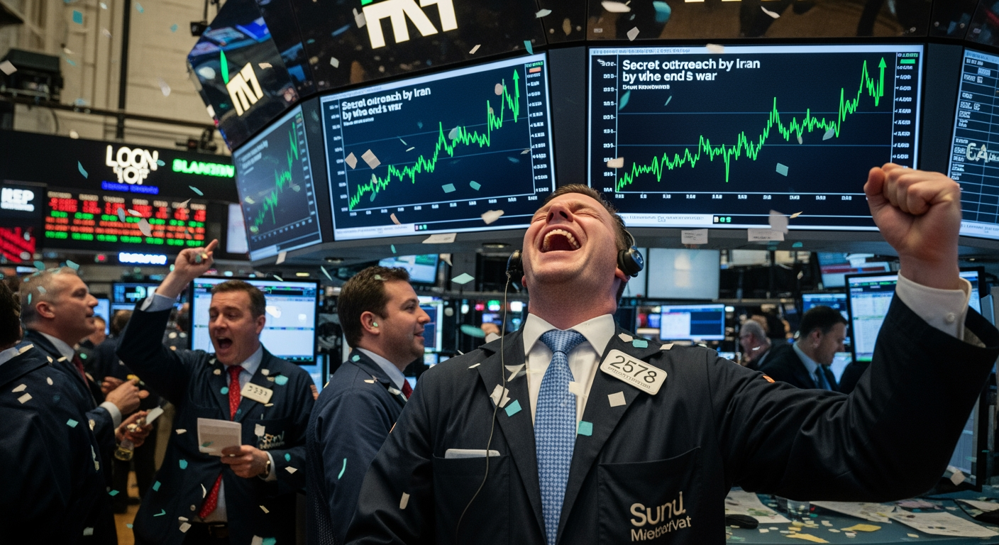 報導稱伊朗「秘密接觸」試圖終戰，歐洲股市應聲大漲