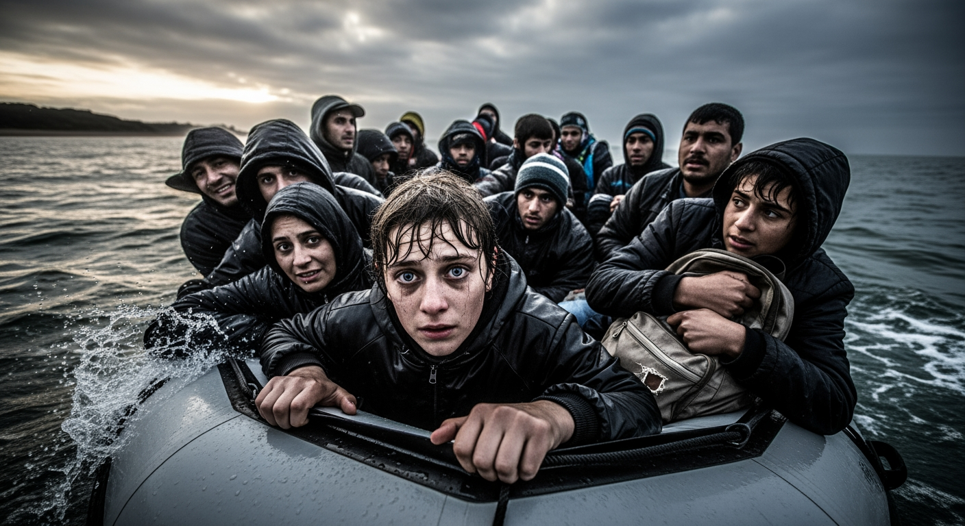 英法協議即將到期，外界擔憂橫渡英吉利海峽的小船偷渡事件將會增加