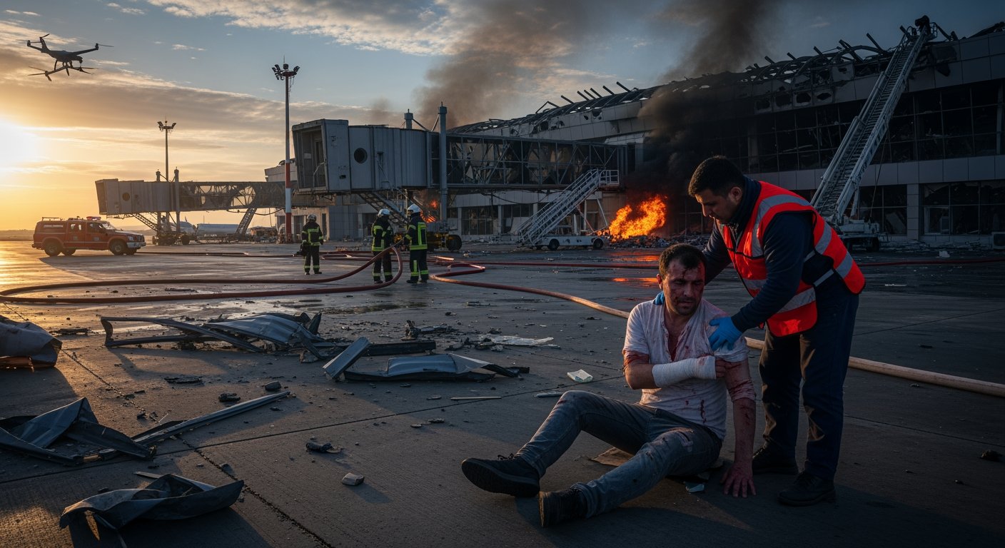 中東危機即時報導：機場傳出爆炸聲後，伊朗否認對亞塞拜然發動無人機攻擊