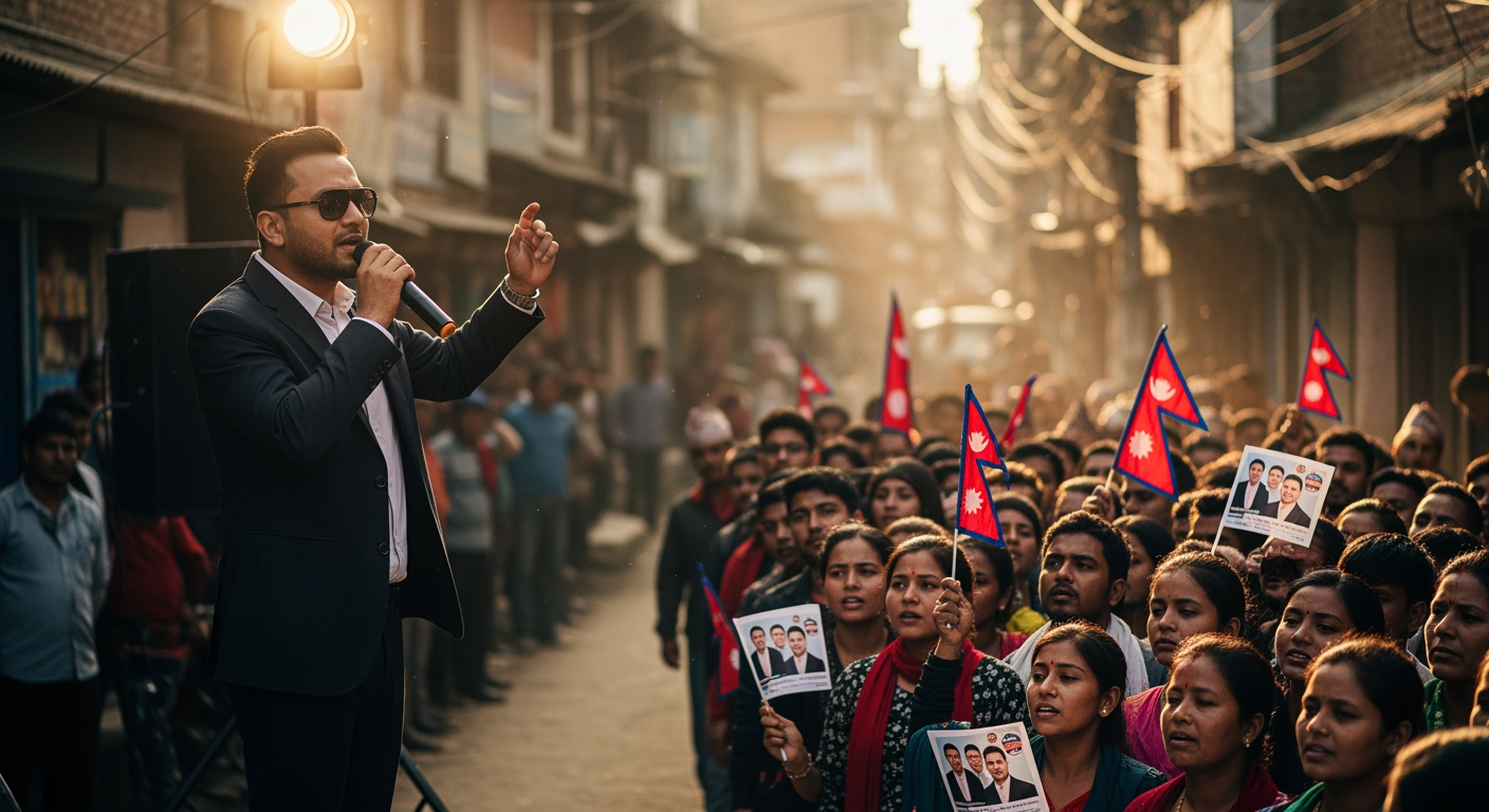 尼泊爾Z世代選舉：受歡迎的前饒舌歌手Balen能否擊敗政界老將？