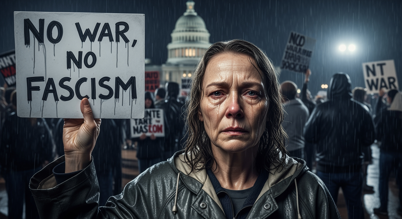 空襲伊朗與哈米尼遇害報導傳出後，全美各地爆發抗議集會