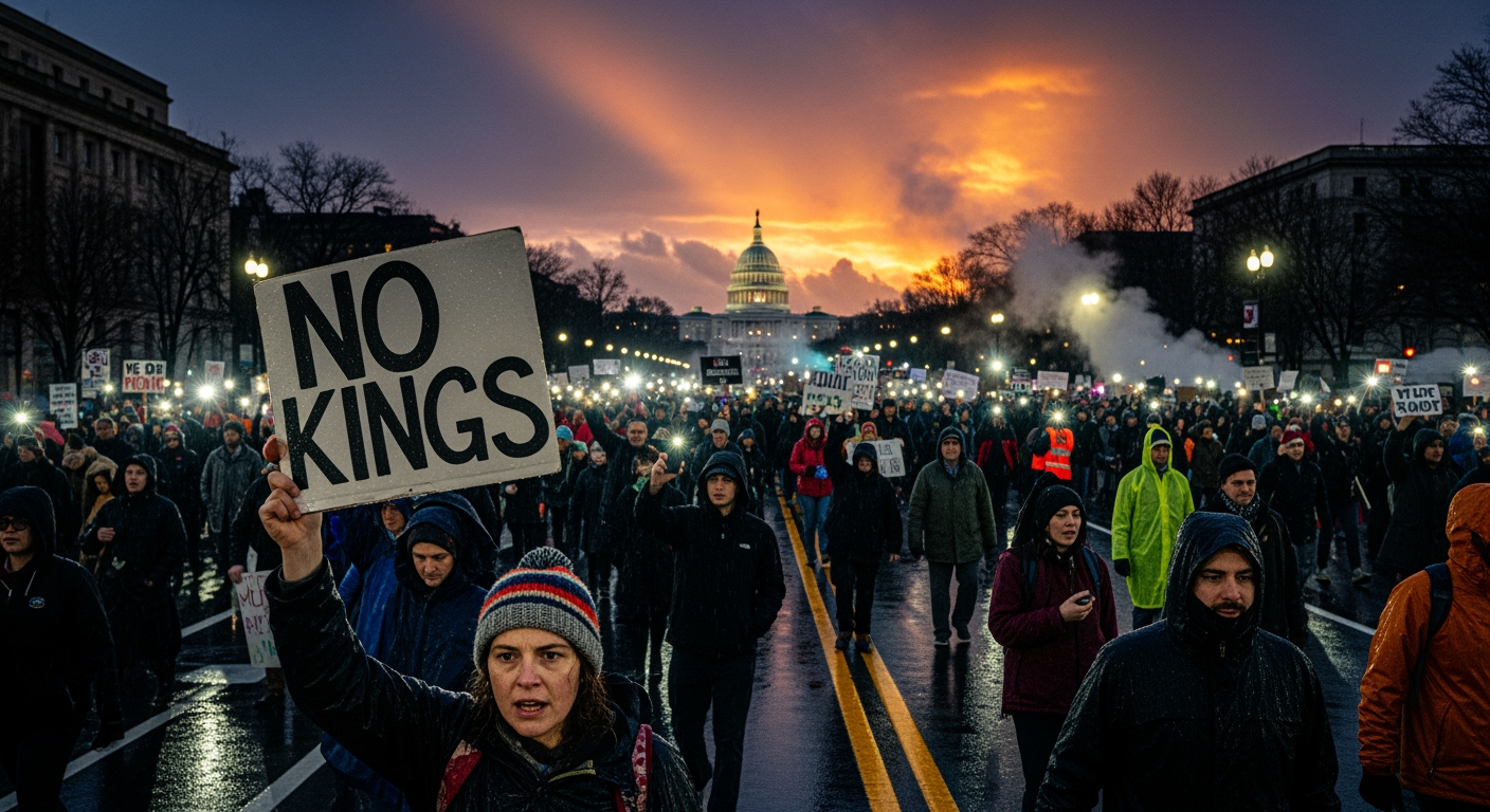 第三場「拒絕國王」抗議活動將見證全美數百萬人反制川普政府