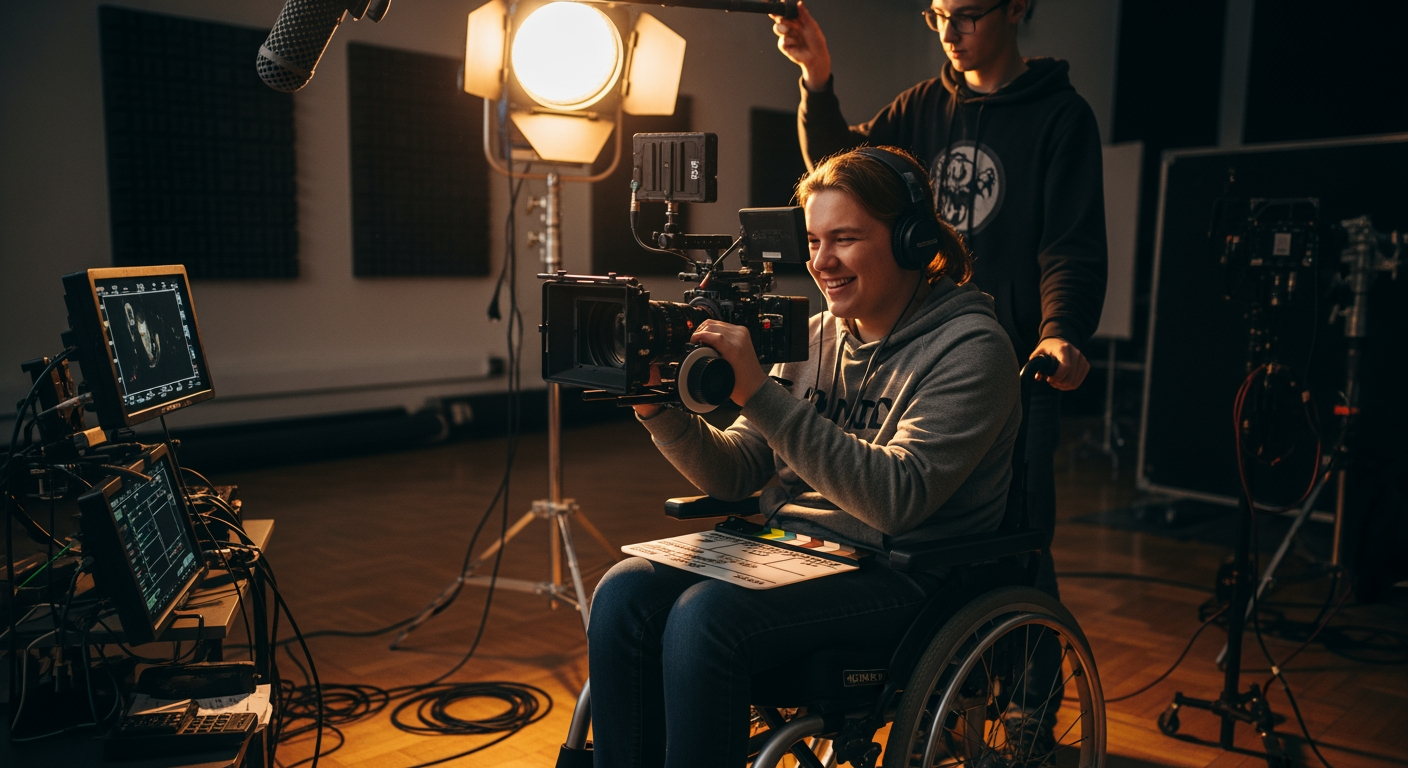 英國頂尖影視製作學校將焦點轉向身心障礙學生