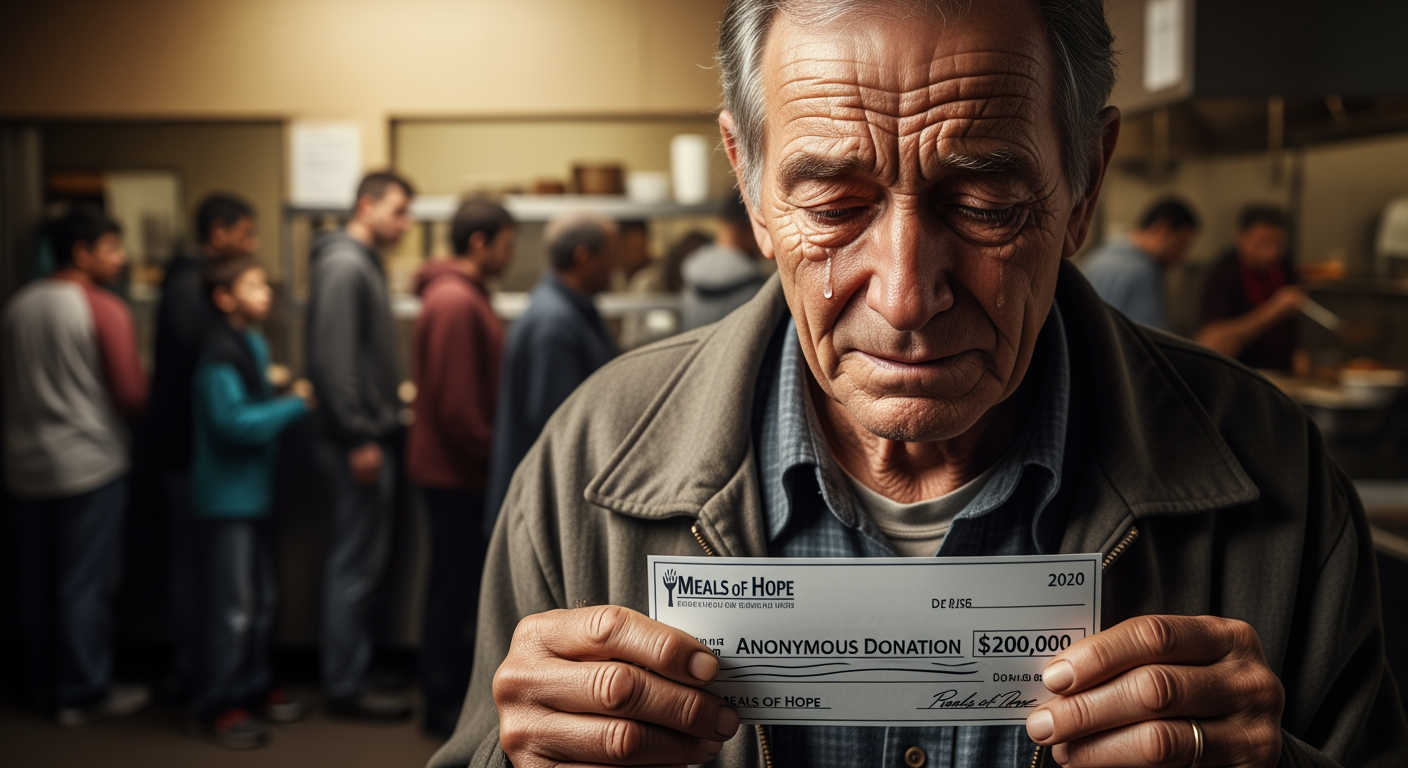 提供免費餐點的慈善機構獲20萬美元匿名捐款 – 不斷更新