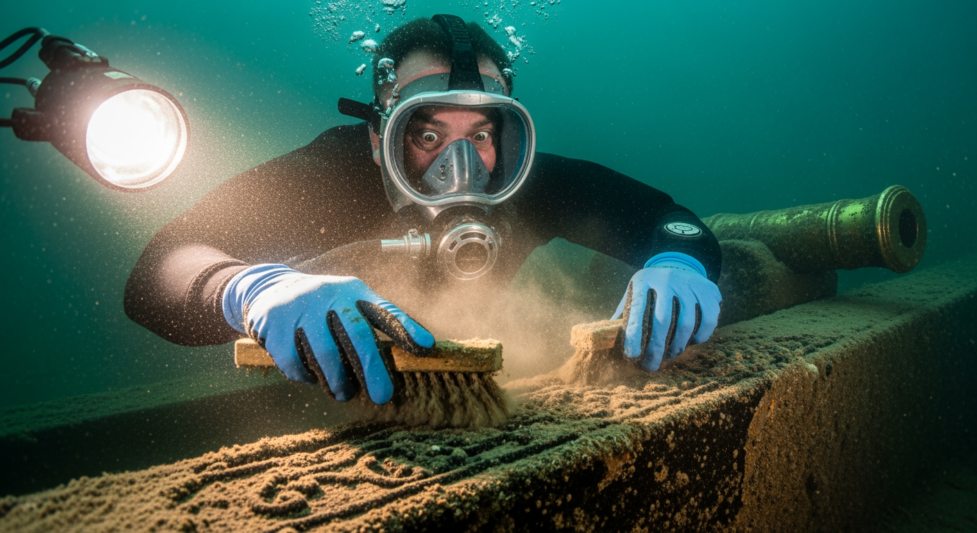 考古學家發現 225 年前遭納爾遜擊沉的丹麥軍艦殘骸