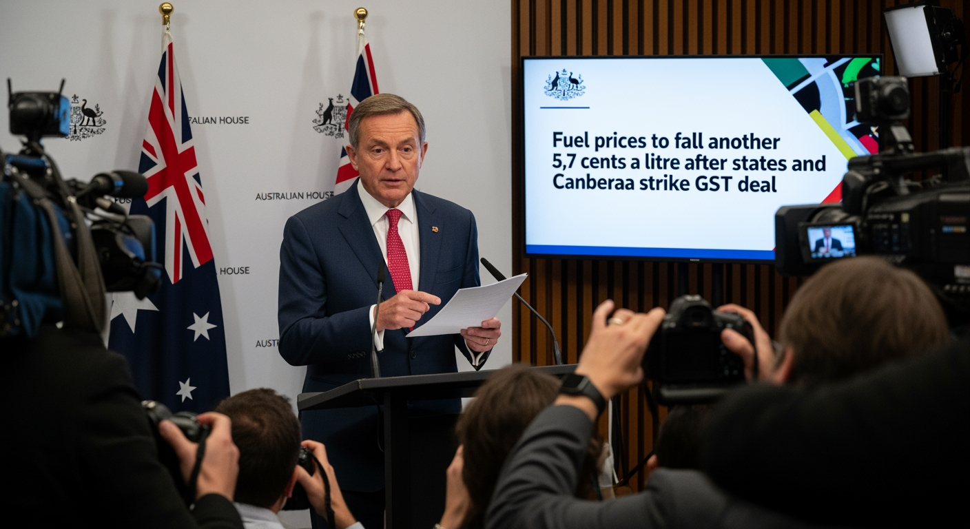 各州與坎培拉達成消費稅協議後,油價每公升將再跌 5.7 分