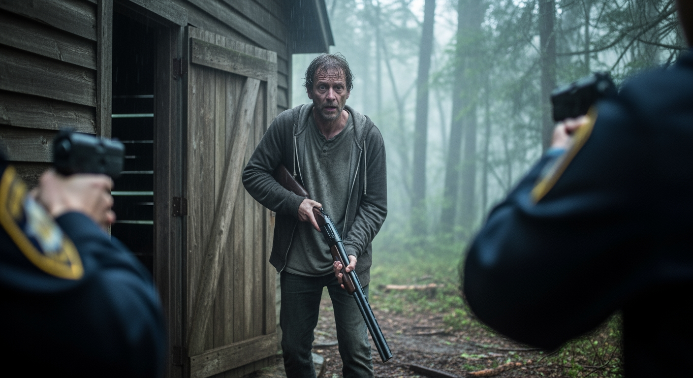 警察局長表示:逃犯在被擊斃前持武器走出建築物 – 最新實況